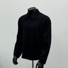 新品 wjk 冷感ストレッチ リネン混 プルオーバーシャツ S 七分袖