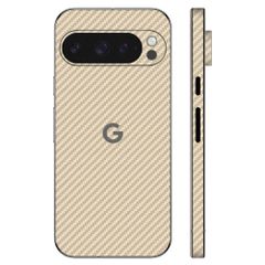 wraplus スキンシール Pixel9 Pro XL 対応 [ゴールドカーボン]