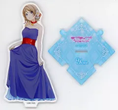 【中古】アクリルスタンド・アクリルパネル 渡辺曜 つながるアクリルフィギュア 「くじ引き堂 ラブライブ!サンシャイン!! オンラインくじ Ver.LoveLive!Days5周年～Aqours～」 A-5賞