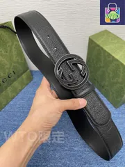 【今日特価】Gucci Signature ダブル G バックル 本革ベルト