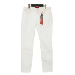 【新品】RED CARD レッドカード パンツ ホワイト 白 サイズ:27(XXL) / アニバーサリー スリム テーパード デニム パンツ / Anniversary / スキニー ストレッチ コットン / 日本製 / ボトムス ジーンズ【レディース】