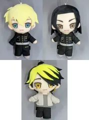 【中古】ぬいぐるみマスコット・ぬいぐるみバッジ 全3種セット ぬいぐるみマスコット 松野千冬＆場地圭介＆羽宮一虎 「東京リベンジャーズ」 ゲオ限定