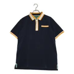 中古 メンズ トミーヒルフィガーゴルフ TOMMY HILFIGER GOLF 半袖ポロシャツ M 紺 ネイビー