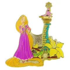 【中古】バッジ・ピンズ ラプンツェル(塔の上のラプンツェル) 「ディズニー・ハーモニー・イン・カラー ピンコレクション」 東京ディズニーランド限定