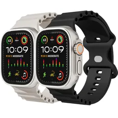 【新着商品】se 2 se2 ウルトラ Ultra2 9 バンド バンド 8 ultra watch 7 apple コンパチブル 6 コンパチブル コーチ 5 レディース、シリコン メンズ 4 38mm 42mm 3対応 40mm 41mm (ブラック/スタ