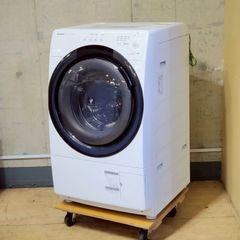 D0473 SHARP  シャープ ドラム式電気洗濯乾燥機  ES-S7H-WL 7.0kg 2023年製