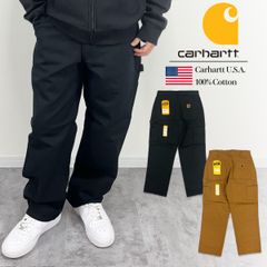 【新品】カーハート ペインターパンツ Carhartt B11 ワークパンツ ブラック ブラウン ロゴ ワークウェア USサイズ Loose Fit 作業着 メンズ レディース 正規品