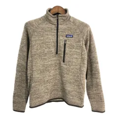 patagonia パタゴニア ベターセーター フリースジャケット アウトドア ベージュ (メンズ S) 中古 古着 S8207