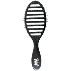 【在庫処分】1) (x 1本 ブラック ヘアブラシ スピードドライ Brush Wet