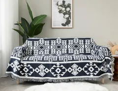 【即日発送】リビング 長方形 四季通用 保護カバー 汚れ防止 洗える テーブルクロス 180cm 新生活 * 130 ソファーかばー 肘なし 肘付き 2人掛け 綿 北欧風 ブランケット リバーシブル おしゃれ ソファカバー マルチカバー TMVOK