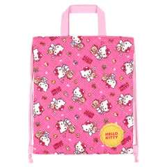 ☆ ハローキティ/ローズピンク ☆ キルトナップサック キッズ ナップサック リュック 体操着袋 体操着入れ バックパック キャラクター グッズ キティ マイメロ リトルツインスターズ パウパトロール ミニオン ドラえもん トーマス ウルトラヒーローズ