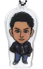 【中古】雑貨 白濱亜嵐(GENERATIONS) クリアチャーム TV衣装 真顔ver. 居酒屋えぐざいるオンラインカプセル第2弾景品