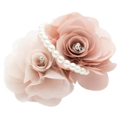 【ピンク×ワンサイズ】[Cream dot. クリームドット公式] コサージュ パール フォーマル 卒業式 卒園式 入学式 入園式 ママスーツ フラワー ビジュー ピン クリップ バイカラー 上品 華やか アクセサリー 