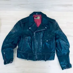 【50-60s HERCULES】レザーブルゾン　ヌバック　本革　短丈　古着 HERCULES Leather Jacket | 50's〜60's - 古着屋