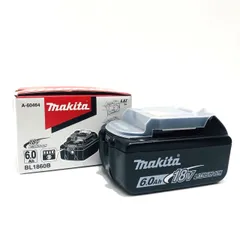 ★makita マキタ BL1860B 18v 6.0Ah リチウムイオン バッテリー【未使用保管品】005877
