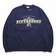 品揃え豊富で Lee SPORT 90年代 NFL プリント スウェット XL ネイビー トップス