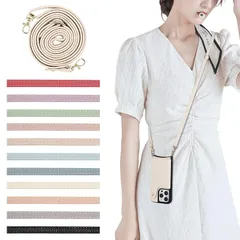 YerlyLan ストラップ 落下防止 iPhone 14 携帯ストラップ スマホ スマートフォン スマホカバー スマホストラップ首掛け iPhone 15 落下防止 iPhone 14 スマホケース ショルダーストラップ 落下防止 iPhone 14 ス 1