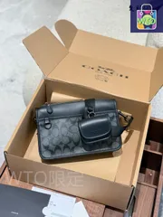 【今日特価】COACH Men's Track Crossbody コーチ メンズ トラック クロスボディ