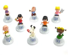 【中古】小物(キャラクター) 全8種セット プレイ! スヌーピー ハンドベル(ホワイト) 「PEANUTS(SNOOPY)」 2004年 ダイエットPEPSI Twist キャンペーン品