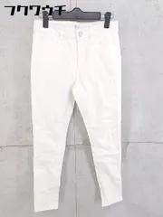 ◇ AZUL BY MOUSSY アズールバイマウジー スキニーパンツ サイズS オフホワイト レディース 【中古】 【1104070007019】