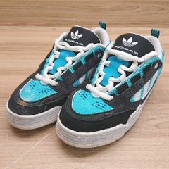 ◇ adidas アディダス 128875583 ストリ－ト スエード ロ－カットスニーカー サイズ26.5 ブルー系 メンズ E 1401220000716