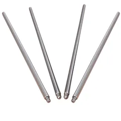 Vogem ボディピアス インサーションテーパー 16g 14g ピアッシング ツール シルバー ステンレス 内ネジ オネジ インサートニードル 工具 道具 人気 ピアス (オネジ 4個(16gと14g)) 0