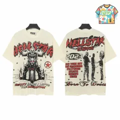 【今日WTO】Hellstar アーモンド ストリート綿 T-MG86
