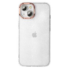 新品 【リッチ×シンプル】竹下工房 キラキラ スマホケース ラメ【竹下工房あんしんサービス付帯】グリッター ゴールドライン 韓国 かわいい クリア iphoneケース いphone (iPhone14)