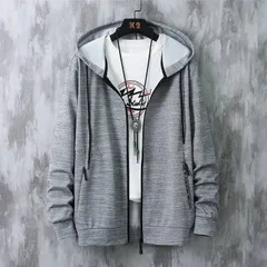 フルジップ スウェットパーカー  メンズ 無地 長袖 パーカ ジップアップパーカー ジップパーカー トップス スポーツウェア フード付き 羽織る 薄手 スウェットパーカー 春秋 jiumen00