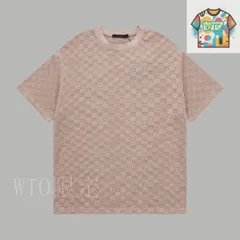 【今日WTO】LV Mosaic Jacquard T-Shirt ルイヴィトン モザイク提花 T シャツ-IM84