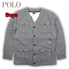 ラルフローレン カーディガン スウェット ボーイズ RALPH LAUREN メンズ対応 裏起毛 ミリタリー セール