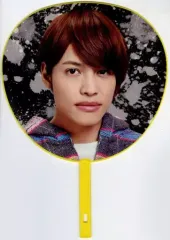 【中古】うちわ 中間淳太 ジャンボうちわ 「ジャニーズWEST LIVE TOUR 2020 W trouble」