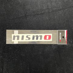 NISMO NISSAN  ステッカー ブラック ロゴ ＜未開封・未使用品＞