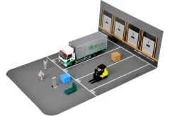 【新品】鉄道模型 1/150 物流現場トラックセットD センコー 「トラックコレクション」 [331315]のサムネイル