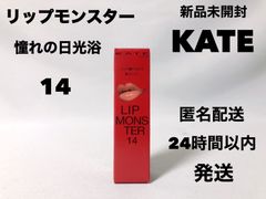 新品未開封 KATE ケイト リップモンスター 14 口紅 憧れの日光浴