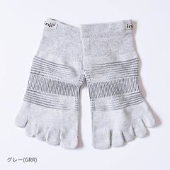 injinji インジンジ ランライトウェイトミニクルー 281130 5本指靴下 5本指ソックス ユニセックス レディース メンズ 新品 国内正規品 ランニング 【サイズ / M：25.5-27cm】