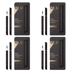 【新品未開封】【国内正規品】【4個】UZU BY FLOWFUSHI UZU ウズバイフローフシ アイオープニングライナー /  【 メタリックブラック（METALLIC BLACK）】