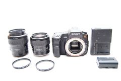 ジャンク】SONY DSLR-A200 Wズームレンズキット - メルカリ