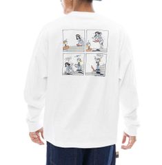 2025春夏 新品【ELEMENT/エレメント】VAN YAHMAN LS ロンＴ WHT メンズ BF021051