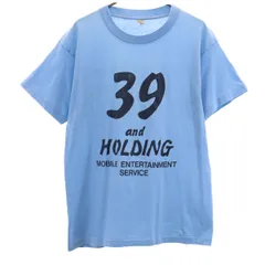 SCREEN STARS スクリーンスターズ 80s 90s USA製 オールド 半袖 Tシャツ L ブルー シングルステッチ メンズ 古着