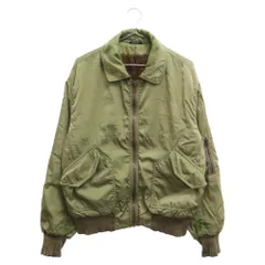 Martin Margiela 10 (マルタンマルジェラ) 10AW CWU-45P ヴィンテージ加工 フライトジャケット カーキのサムネイル