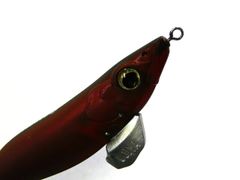 GAN CRAFT 魚邪(UO-jya) 3.5号　#24：酔止めレッド  25g スーパーリアル ダートアクション フラッシング効果 エギング エギ 餌木 イカ釣り アオリイカ釣り ランガン