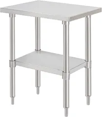 ★美品　業務用調理台④ ★直接引き取り希望 新品】調理台・片面引出し付片面引違戸 <br>幅1200×奥行600×高さ
