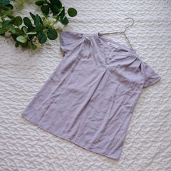 《MISCH MASCH》ミッシュマッシュ（M）パープル半袖プルオーバー