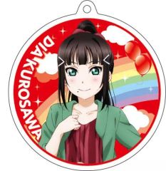 [중고] 잡화 쿠로사와 다이아(사복 ver) 리플렉션 키홀더 [러브라이브! 선샤인!! The School Idol Movie Over the Rainbow]