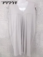 ◇ PLST プラステ 半袖 膝丈 ワンピース サイズ2 グレー系 レディース 【中古】 【1002802365133】