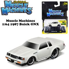 Muscle Machines 1:64 1987 Buick GNX White 【マッスルマシン】ミニカー