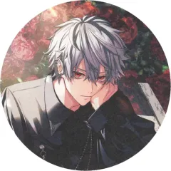 【中古】コースター 葛葉(赤背景) フラワーコースター 「バーチャルYouTuber にじさんじ ChroNoiR 6th ANNIVERSARY」 にじさんじオフィシャルストア購入特典