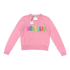 MOSCHINO マルチロゴ プルオーバー カシミア ニット モスキーノ 48のサムネイル