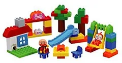 【中古】(未使用･未開封品)　ブロックラボ アンパンマン たのしいアンパンマンタウンバケツ(ワールドブロックシリーズ) tu1jdyt